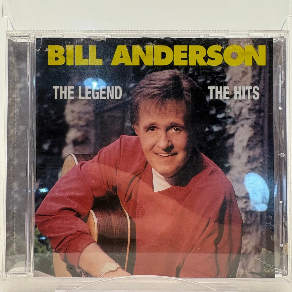 Bill Anderson The Legend The Hits Country Music CD Masters 1237 Still Po Folks